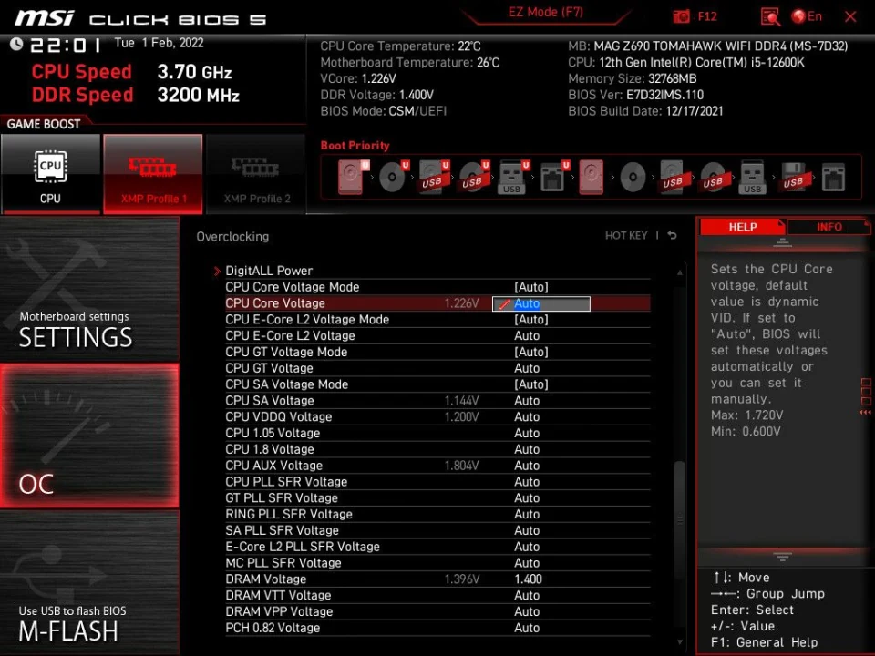 My I5-12600KF is not running to it's full potential : r/overclocking