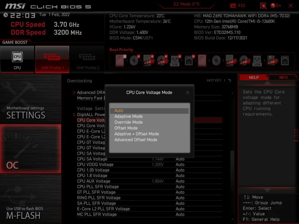 Intel Core i5-12600K: A basic overclocking guide