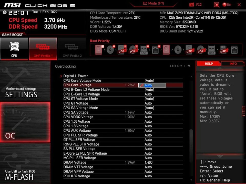Intel Core i5-12600K: A basic overclocking guide